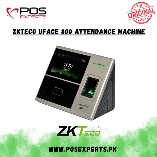 POS Experts: ZKTECO UFACE 800 Attendance Machine