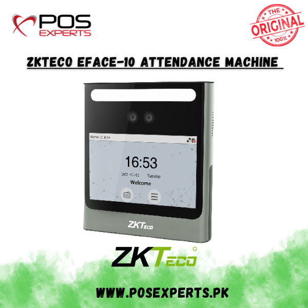 POS Experts: ZKTECO EFACE-10 Attendance Machine